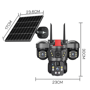 กล้องไฟ LED อัจฉริยะ<span class=keywords><strong>พ</strong></span>ร้อมการเชื่อมต่อ WiFi และการควบคุมผ่าน<span class=keywords><strong>แอ</strong></span>ปมือถือ กล้อง IP <span class=keywords><strong>พ</strong></span>ร้อมระบบมองเห็นกลางคืนแบบสีสำหรับการตรวจสอบภายในอาคาร - Product Image 1
