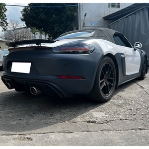Nuevo Kit de Carrocería para Cayman Boxster 981 (2012-2016), Parachoques Delantero 718 Mejorado con Luces Antiniebla y Alerón Trasero - Product Image 5