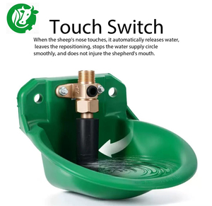 Neue Wandmontierte Wasserschale für Nutztiere (Schafe, Rinder) aus PP/ABS Grünes Material mit Automatischem Ventil, Wassersparend, Kontinuierliche Wasserzufuhr - Product Image 1