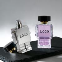 Botol Semprot Parfum Kaca Kosong Model Robot 30ml 50ml 100ml dengan Leher Crimp 15mm