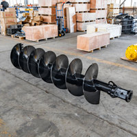 Macchina Trivellatrice a Coclea per Perforazione Roccia, Attrezzatura Ausiliaria per Escavatore, Perforazione Terrestre, Disponibilità Immediata