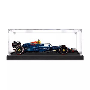 Boîte de présentation et de rangement anti-poussière en acrylique Mechanical Group Oracle Red Bull RB20 F1 Racing pour 42206 en bleu/noir/jaune - Product Image 5