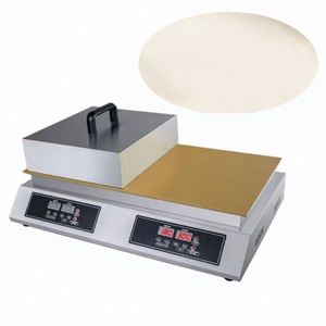 เครื่องทำซูเฟล่แพนเค้กแบบดิจิตอลสองหัว รุ่นเชิงพาณิชย์ 110V-60HZ/220V-50HZ อุปกรณ์ทำอาหารสำหรับอุตสาหกรรมค้าปลีก - Product Image 1