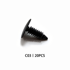 Car <strong>Plastic</strong> <strong>Clips</strong> Rivet Attachment Panel Push Fender Bumper Fasteners <strong>Plastic</strong> <strong>Clips</strong> 100pcs Car Body Rivet Push Pin Fasteners - Product Image 4
