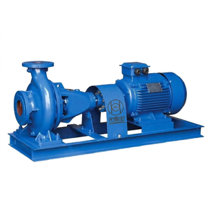 Pompe centrifuge horizontale de surpression à haute pression en acier inoxydable pour eau propre, usage commercial, AC 380V, pour lutte contre l'incendie - Product Image 1