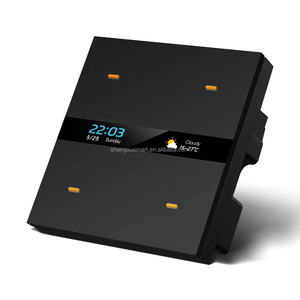 4 gang chuyển đổi thông minh với màn hình tuya cảm ứng chuyển đổi ZigBee chuyển đổi thông minh sản phẩm nhà thông minh thông minh Dimmer chuyển đổi ánh sáng nhà thông minh - Product Image 1