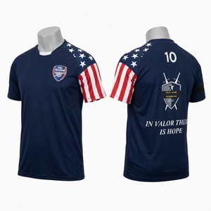 Professionele Aangepaste Voetbal Jerseys Shirt Ademend Voetbal Atletische Slijtage Uniformen Shirts & Tops Sportkleding Oem Service - Product Image 4