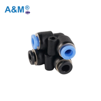 Universal Push to Connect Tube Fittings PV Quick Release Secure Fit Fonctionne avec plusieurs tailles de tubes