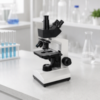 High Quality Trinocular Stereo Microscope with 40X-1600X Magnification and 3-Year Warranty-Cheap Price