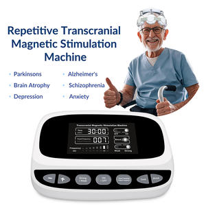 Appareil de stimulation magnétique transcrânienne TMS, dispositif de thérapie cérébrale avec 11 modes de fréquence pour le <span class=keywords><strong>traitement</strong></span> de la dépression et de l'anxiété - Product Image 1