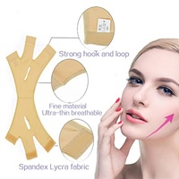 Bandeau amincissant personnalisé pour lifting du visage en V, masque respirant de haute qualité, bandeau façonnant le visage pour usage domestique