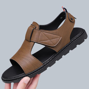 Sandalias de Plataforma para Hombre, para Uso Casual de Verano, Transpirables, con Suela Suave, Modernas, con Soporte de Arco, Hechas de Cuero - Product Image 6