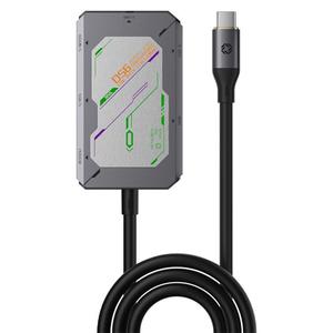 Concentrador 4 en 1 Tipo <span class=keywords><strong>C</strong></span> para convertidor de tableta DS5 estación de acoplamiento tipo <span class=keywords><strong>C</strong></span> Cable <span class=keywords><strong>Ethernet</strong></span> a puerto de carga PD de 3,5mm divisor de auriculares <span class=keywords><strong>USB</strong></span> DS6 - Product Image 6