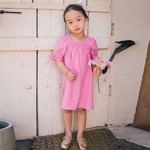 New Arrival Summer Girls pink <strong>Dress</strong> <strong>Mum</strong> <strong>and</strong> <strong>Daughter</strong> <strong>Matching</strong> <strong>Dress</strong> Family Clothes Linen Mommy <strong>and</strong> Me <strong>Dress</strong> - Product Image 5