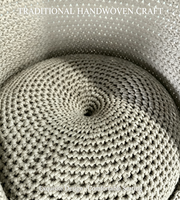 Fauteuil suspendu Ropecube-Waterdrop Swing, moderne, en corde polyester tressée à la main, sûr pour l'intérieur/extérieur, salon, chambre, patio, cour.
