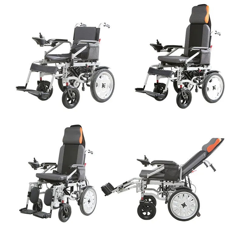 Lectric-silla de ruedas plegable con batería de litio para personas mayores, silla de ruedas eléctrica de larga duración, movilidad portátil, novedad de 2023