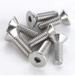 Perno de Acero Inoxidable con Cabeza Avellanada y Rosca Autoperforante, Mecanizado por CNC - Product Image 1