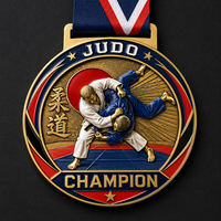 Concevez votre propre médaille de volley-ball, logo personnalisé, médailles sportives en émail personnalisées