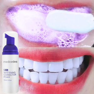 OEM ODM Etiqueta Privada Uso Doméstico Esmalte Dental CarePasta Dental Blanqueamiento Dental Púrpura - Product Image 1