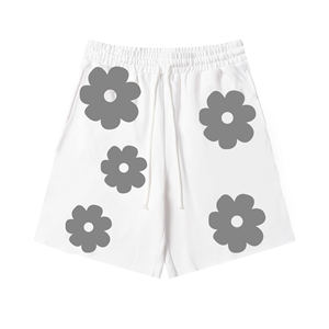 Nuovi <span class=keywords><strong>Pantaloncini</strong></span> da Uomo Pesanti con Stampa Puff, 100% Cotone, Casual <span class=keywords><strong>Streetwear</strong></span>, Chiusura con Elastico in Vita Media, Hot Shorts - Product Image 4
