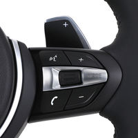 Volant en cuir classique à palettes larges pour BMW F10 F11 F20 F21 F23 F30 F31 F32 F33 F36 F01 F06 F07 M3 M4 M5 X1 F48 X3 F25 X4
