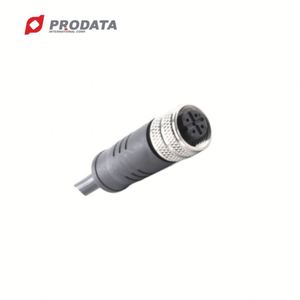 PRODATA Cable moldeado hembra recto de 5 pines personalizado con protección IP67 y conexión de soldadura para uso en automóviles - Product Image 1