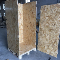 Boîtes et caisses en bois pliables en gros pour le transport et le stockage logistique - Solutions d'emballage empilables, écologiques et durables