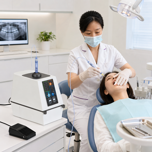 Máquina <span class=keywords><strong>de</strong></span> Inyección Dental Electrónica, Sistema <span class=keywords><strong>de</strong></span> Inyección Local sin Dolor Controlado por Computadora con Pedal <span class=keywords><strong>para</strong></span> Clínica Dental - Product Image 5