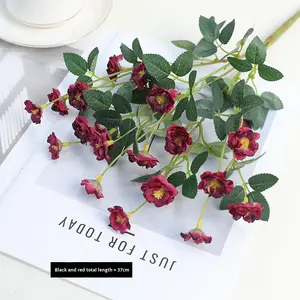 <span class=keywords><strong>Bouquet</strong></span> <span class=keywords><strong>de</strong></span> fleurs artificielles fait main transfrontalier, rose en tissu <span class=keywords><strong>de</strong></span> soie, décoration d'intérieur, ornement, accessoire photo, petite fausse <span class=keywords><strong>fleur</strong></span> <span class=keywords><strong>de</strong></span> mariage - Product Image 6