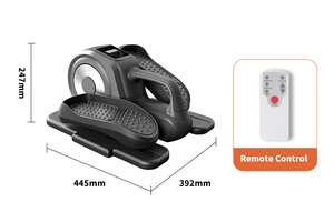 เครื่องออกกำลังกายแบบอิลิปติคอล Fanpao FP-503 12 ระดับความเร็ว สำหรับฟิตเนสที่บ้าน ใช้ในบ้านได้ ผลิตจากวัสดุ ABS และเหล็ก พร้อมคุณสมบัติการเด้งกลับ ช่วยบริหารกล้ามเนื้อหน้าท้อง - Product Image 2
