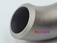 Conexión de tubo de codo de titanio Gr1 Gr2/productos de titanio de escape
