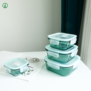 Tùy Chỉnh Bán Buôn Khóa Nắp Thủy Tinh <span class=keywords><strong>Borosilicate</strong></span> Nhà Bếp Thực Phẩm Lưu Trữ <span class=keywords><strong>Container</strong></span> Hộp Bộ Kín <span class=keywords><strong>Container</strong></span> Cho Người Lớn Hộp Ăn Trưa - Product Image 6