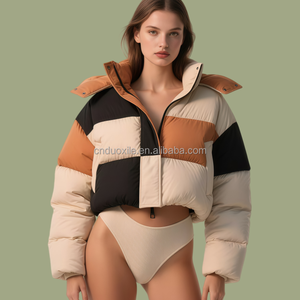 Custom Luxury Short 800FP Quilted Puffer Outdoor High Quality <strong>Softshell</strong> Winter Personalized <strong>Women</strong> Jacket Lady Down <strong>Women's</strong> <strong>Coats</strong> - Product Image 4