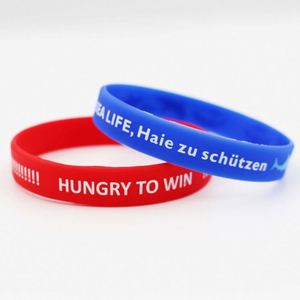 Pulseras de Goma de Feliz Cumpleaños, Pulseras Elásticas de Colores, Pulsera de Silicona con Logotipo Personalizado para Fiestas de Cumpleaños de Adultos y Niños - Product Image 4