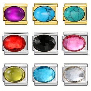 Bracelet unisexe en acier inoxydable style italien ODM 2025, avec diamants en titane, perles argentées, chaîne maillons argentés, style punk bouddhiste tendance - Product Image 2