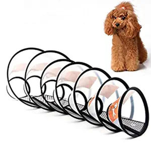 Pet koruyucu yumuşak temizle koni engel görüş uygun köpek ve kedi Pet ayarlanabilir hafif yaka - Product Image 1