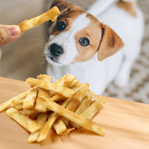 Cuero crudo en rodajas envuelto con carne de perro masticar bocadillo para el entrenamiento de perros tratar OEM fabricación de alimentos para mascotas bocadillos para mascotas para perros bocadillos para mascotas - Product Image 1