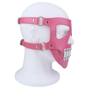 Conjunto de Lencería BDSM para Mujer con Máscara y Paleta de Cuero PU, Juego de Rol con Estimulación Ligera para Mayores de 18 Años - Product Image 5