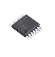 Nouveau MAX5307EUE+ DAC rail-à-rail quadri-canaux 12 bits avec référence de tension interne, CI analogique à faible bruit MSOP10