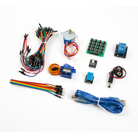 Kit de inicio de placa de desarrollo de proyectos de PCB de programación basada en escudo multifunción Robotlinking para Arduino