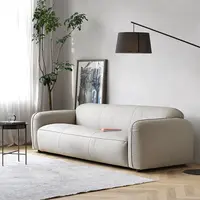 غرفة المعيشة مجموعة أريكة جلدية أصلية مزيج الأثاث أريكة لغرفة المعيشة