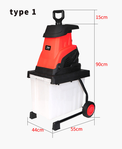 Biotrituratore <span class=keywords><strong>Elettrico</strong></span> da Giardino 2500W, Trituratore Multifunzione a Basso Rumore per Rami, Foglie e Legno con Cesto di Raccolta da 50L - Product Image 3