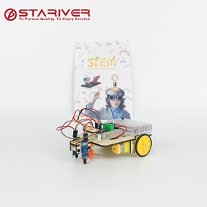 Stem Toy Xe Thông Minh Truy Tìm Robot Thí Nghiệm Khoa Học Cho Trẻ Em Học Tại Trường Lớp Học Bộ Dụng Cụ Giáo Dục Bộ Dụng Cụ Stem Cho Trẻ Em - Product Image 1