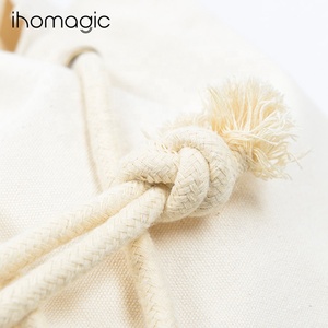 Fabric Prevent Splashing <strong>Laundry</strong> Bag <strong>Large</strong> Capacity Drawing String <strong>Laundry</strong> Bag Cotton Shoulder <strong>Laundry</strong> <strong>Hamper</strong> - Product Image 5