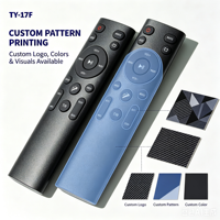 Télécommande universelle automatique à code fixe KEYUAN TY-17F, 20 m, en plastique ABS, pour appareils électroménagers
