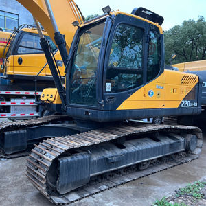 Excavatrice d'occasion d'origine coréenne 220LC-9S, excavatrice hydraulique à chenilles Hyundai 220-9S, excavatrices d'occasion Hyundai220 210 à vendre - Product Image 1