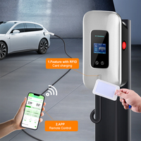 Pengisi Daya EV AC Tipe 2 7Kw 11Kw 22Kw Wallbox, Stasiun Pengisian Cepat Kendaraan Listrik, Tiang Pengisian Daya Mobil Listrik AC yang Dipasang di Dinding