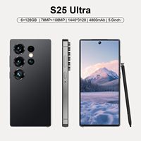 2025 Original S25 Mini Téléphone S25 Mini 5g Smartphone Nouvelle Arrivée 4 Pouces 6GB + 128GB Téléphone Débloqué Téléphones Mobiles Android