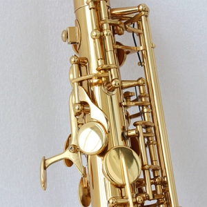 Instruments de musique de qualité supérieure, <span class=keywords><strong>saxophone</strong></span> <span class=keywords><strong>alto</strong></span> avec corps en bronze laqué clair et bouton en nacre - Product Image 4