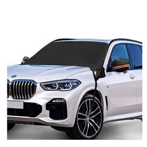 Parasol de coche/190 T cubierta de nieve, revestimiento de poliéster PU para exteriores, antifugas de agua, protector solar y aislamiento - Product Image 2